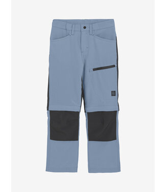 color kids Zip off Outdoorhose faded denim