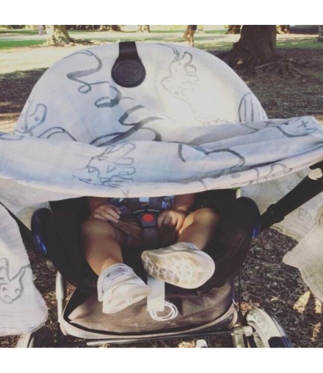 Cloby Magnetclips aus Leder Schwarz