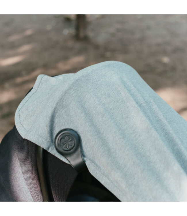 Cloby Magnetclips aus Leder Schwarz