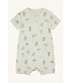 Hust and Claire Milu Strampler kurzarm Bambusviskose - Drachen green hint