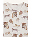 Hust and Claire Buller Body kurzarm Bambusviskose - Raubkatzen ivory