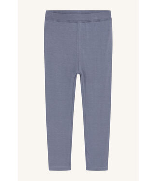 Hust and Claire Leggings Ludo Solid - Bambusviskose - blue flint