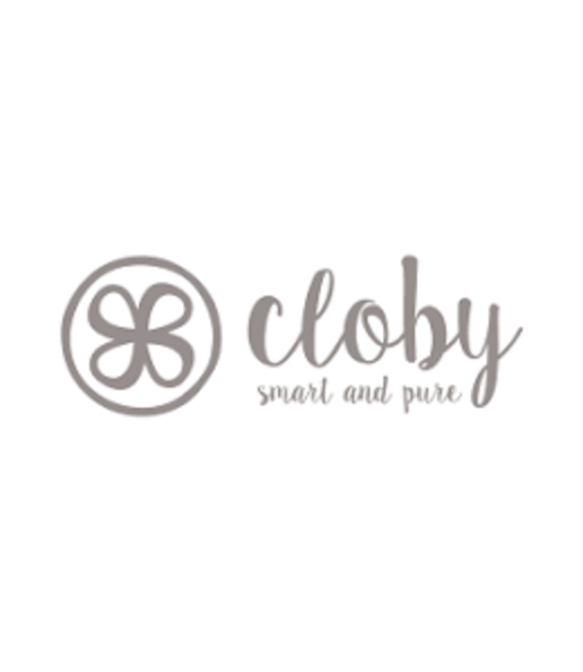 Cloby Magnetclips aus Leder Beige