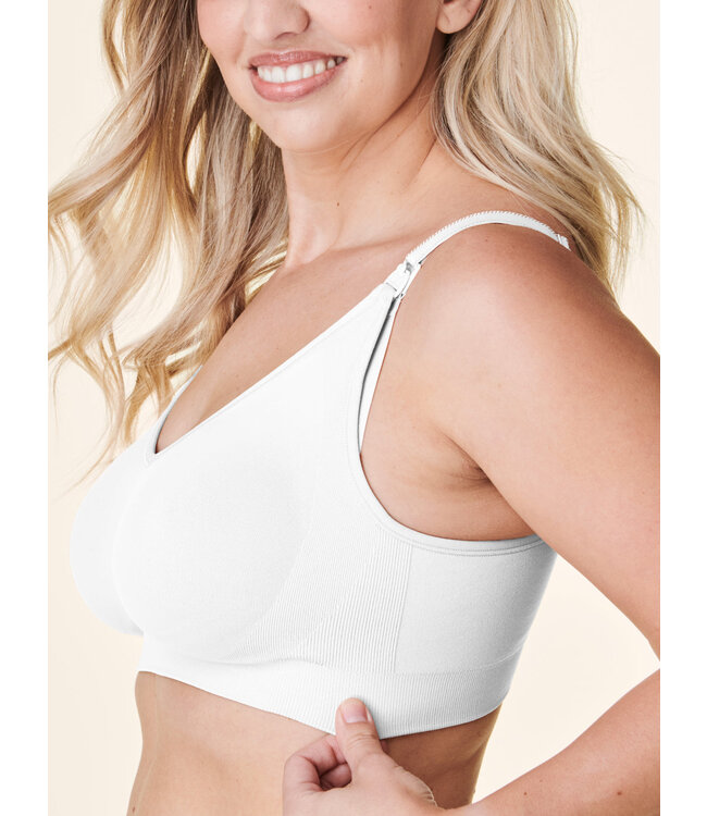 Bravado!  Seamless - Still- und Umstands BH - Lily White