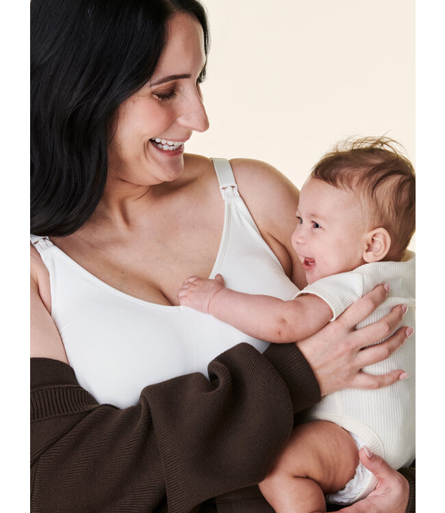 Bravado!  Seamless - Still- und Umstands BH - Lily White