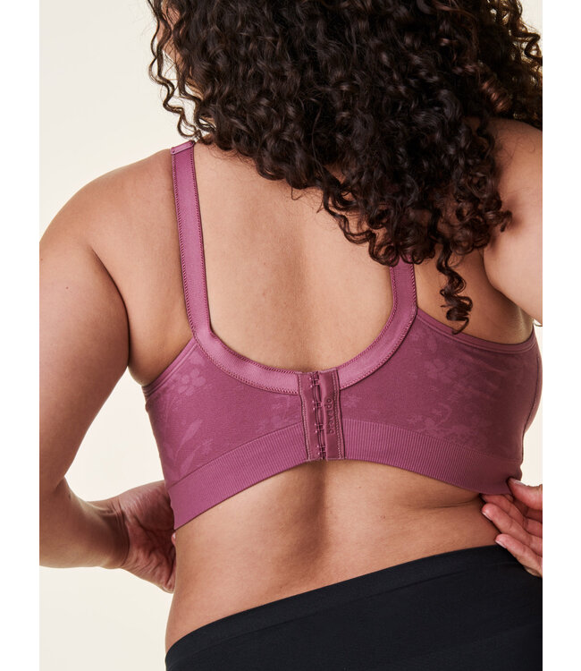 Bravado!  Seamless - Still- und Umstands BH - Berry Jacquard