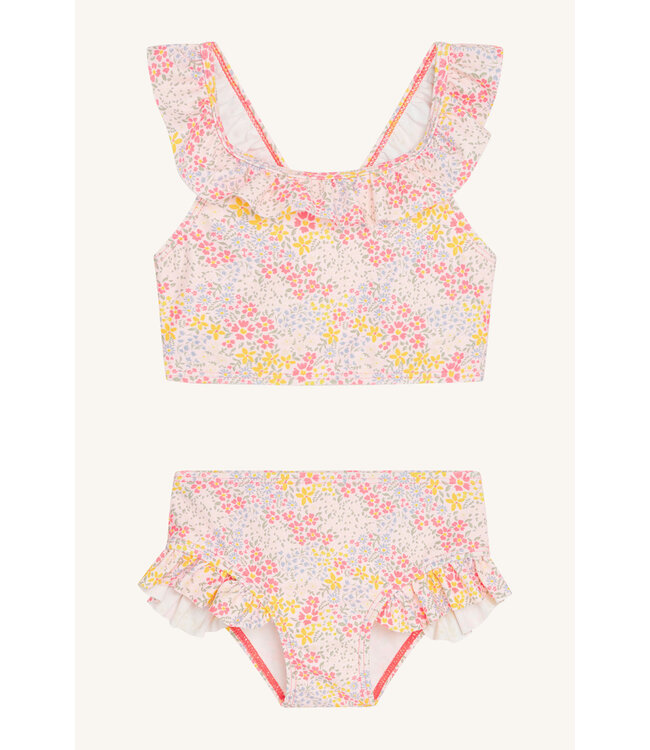 Hust and Claire Bikini Hala UV 50+ - Blümchen soft pink