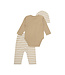 Fixoni 3-teiliges Geschenkset für Babys - Hase unisex sesame