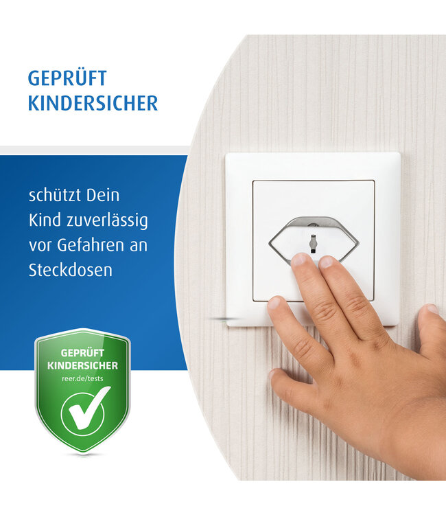 reer Steckdosenkappe, Schweiz, 8 Stück