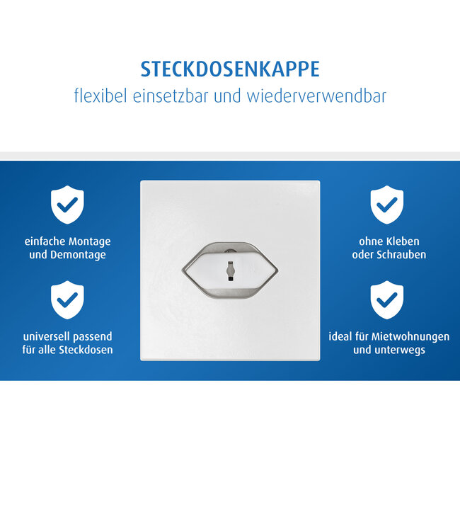 reer Steckdosenkappe, Schweiz, 8 Stück