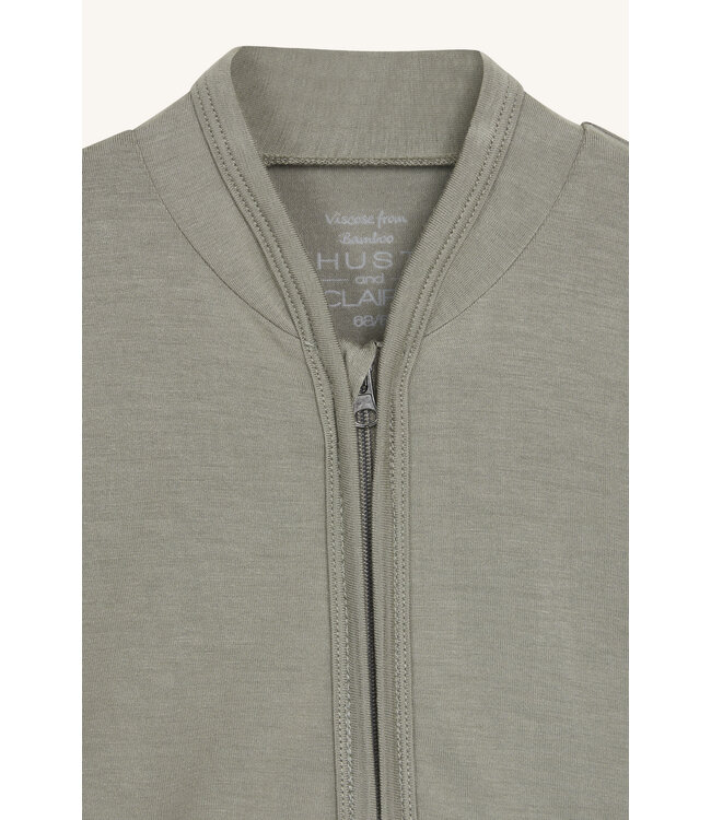 Hust and Claire Curd Cardigan - Bambusviskose seagrass