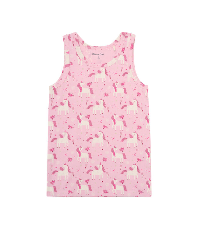 Minymo Set Unterhemd /  Panty Einhorn Biobaumwolle