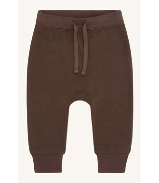 Hust and Claire Gaby Joggers Hose Wolle Bambus brown stone