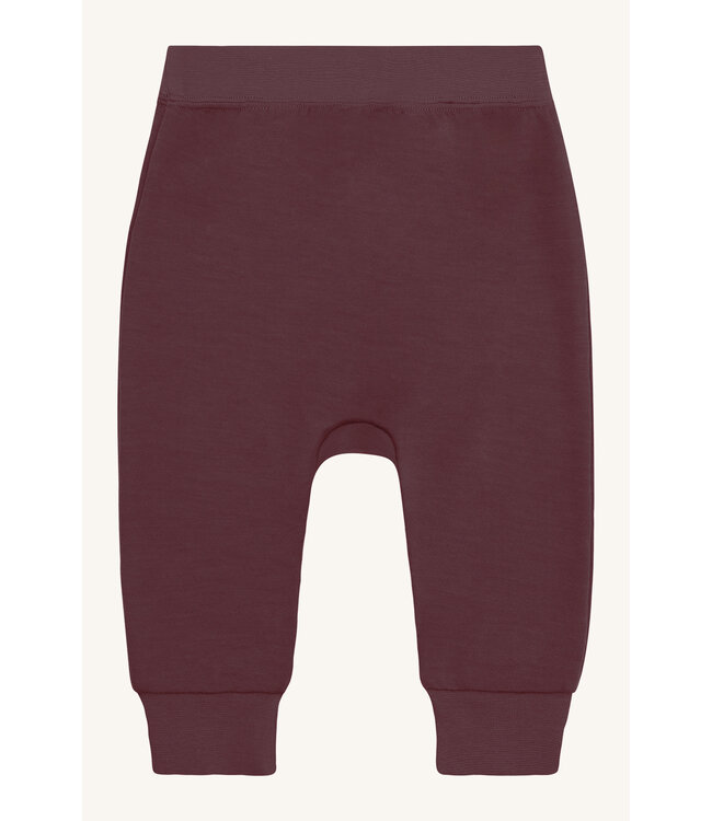 Hust and Claire Gaby Joggers Hose Wolle Bambus plum