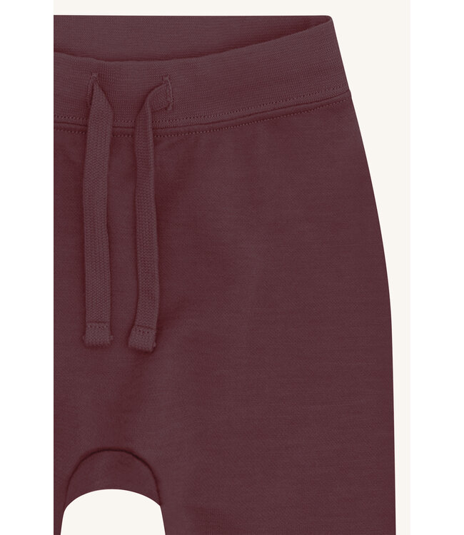 Hust and Claire Gaby Joggers Hose Wolle Bambus plum