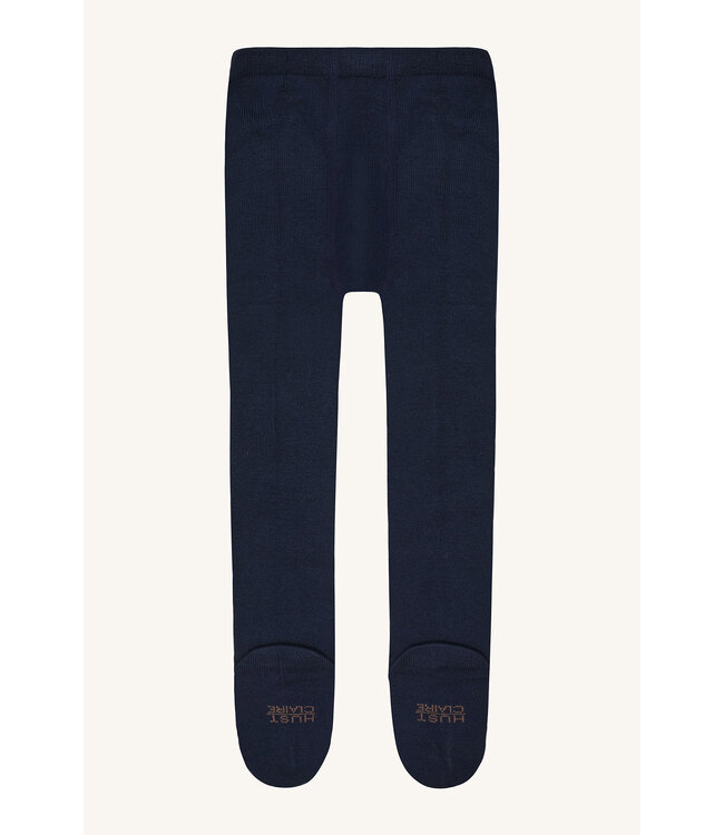 Hust and Claire Strumpfhose Foxie Doubleface Wolle/Bambusviskose more navy