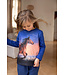 Enfant Terrible Shirt langarm Pferdedruck Biobaumwolle cobalt