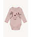 Hust and Claire Baloo Body langarm Tiere - Wolle/Bambus pale mauve