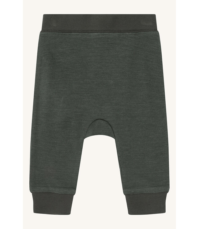 Hust and Claire Jogginghose Golf - Merinowolle deep ivy