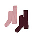 Minymo 2 er Pack Woll Mix Strumpfhosen burnished lilac