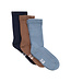 Minymo 3er Set Socken Wolle/Bambus dark navy