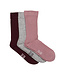Minymo 3er Set Socken Wolle/Bambus burnished lilac