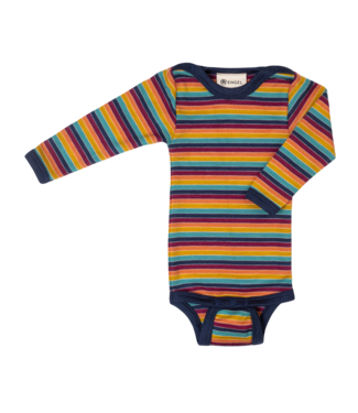 Engel Natur Body langarm Wolle/Seide multicolour