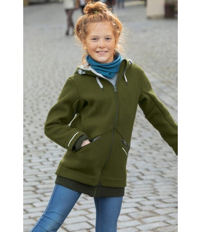 Disana disana Schlauchschal- Loop - Merinowolle - Indigo-Taubenblau