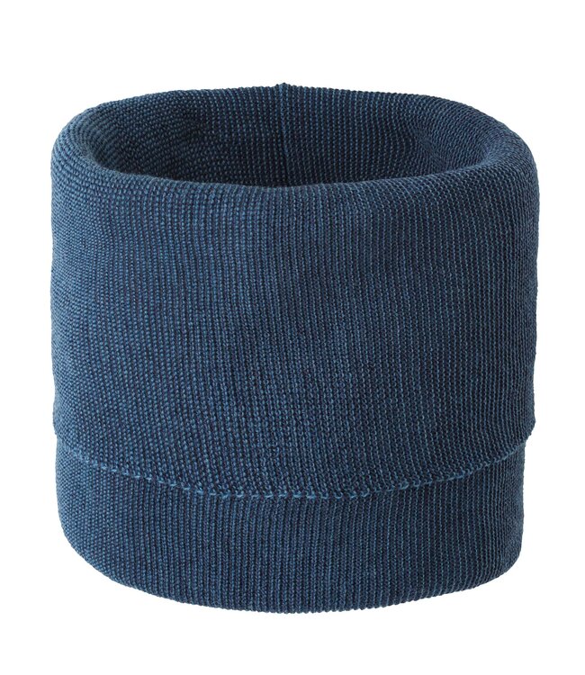 Disana disana Schlauchschal- Loop - Merinowolle - Indigo-Taubenblau