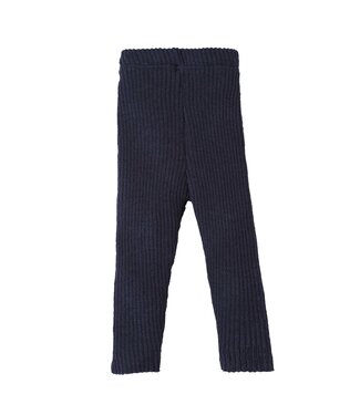 Disana disana Leggings Merinowolle gestrickt Indigo