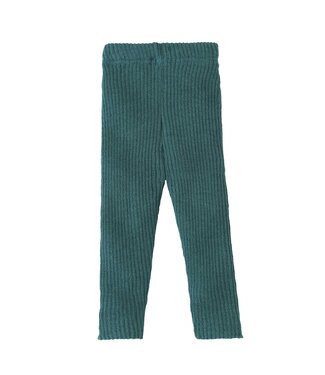 Disana disana Leggings Merinowolle gestrickt Eukalyptus