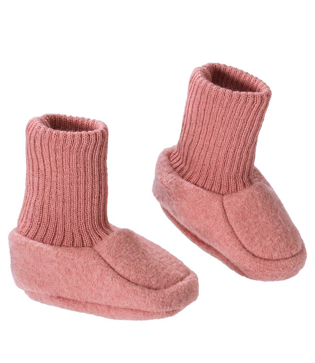 Disana disana Walk-Schuhe - Füsslinge Baby Merinowolle Softpink