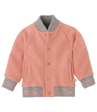 Disana Disana College Jacke - Wollwalkjacke - Softpink