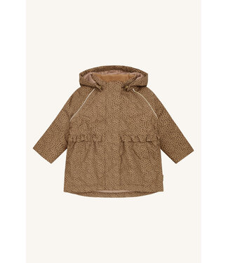 Hust and Claire Winterjacke Leo Design wasserdicht - Wood Smoke