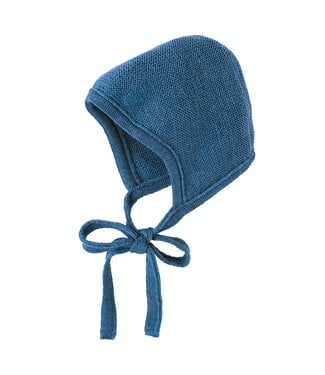 Disana disana Strickhäubchen Merinowolle taubenblau