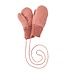 Disana disana Walkhandschuhe Merinowolle Softpink
