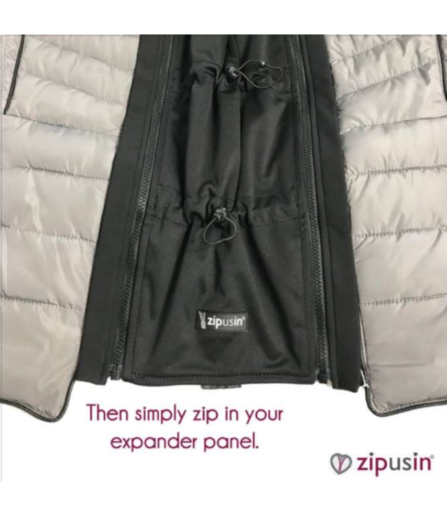 Zip Us In UNIVERSAL Jackeneinsatz 65cm - Jackenerweiterung Zip Us In