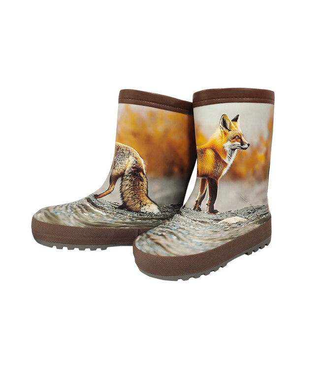 maximo Regenstiefel Fuchs Fotoprint Winterfutter