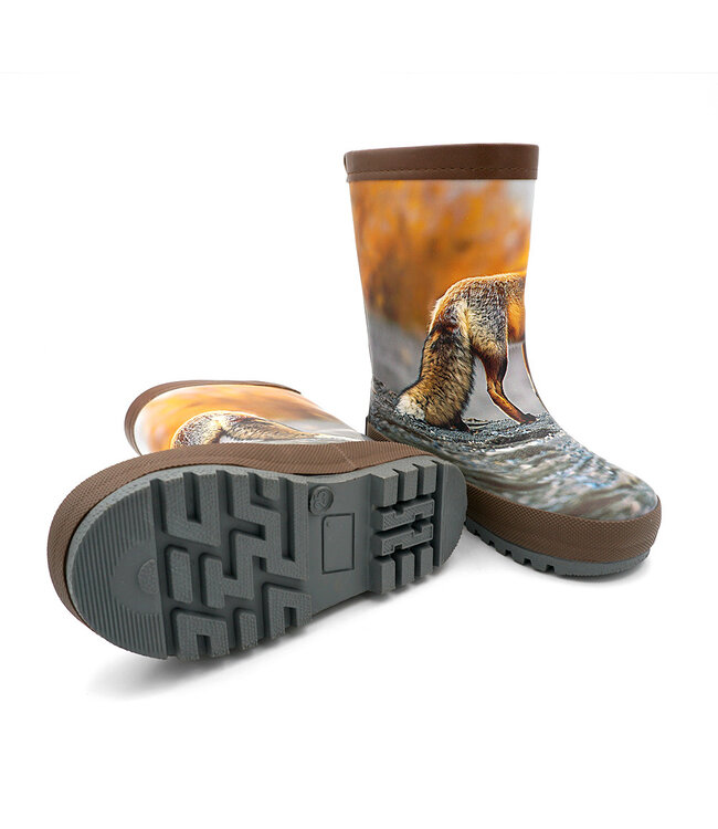 maximo Regenstiefel Fuchs Fotoprint Winterfutter