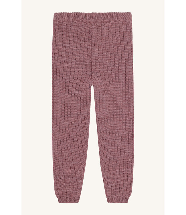 Hust and Claire Strickleggings Lui Merinowolle pale mauve