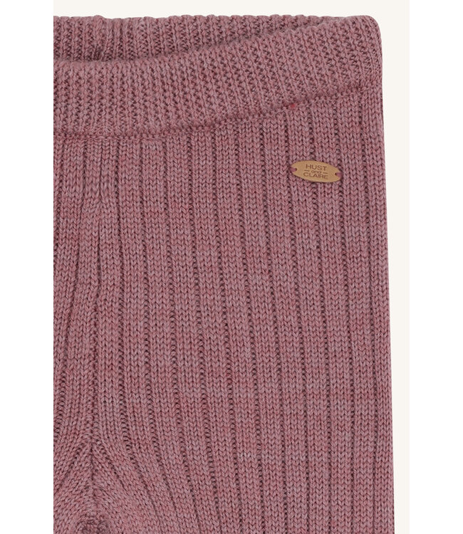 Hust and Claire Strickleggings Lui Merinowolle pale mauve