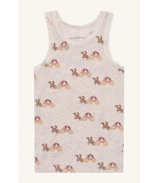 Hust and Claire Unterhemd Fricel Wolle/Tencel Prinzessin wheat melange
