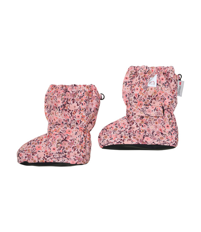 Minymo Füsslinge - Babystiefel - Blümchen