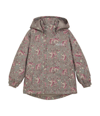 Minymo Winterjacke wasserwest - Einhorn - recycelt