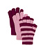 Minymo 3 er Pack Fingerhandschuhe Wollmix magic pink