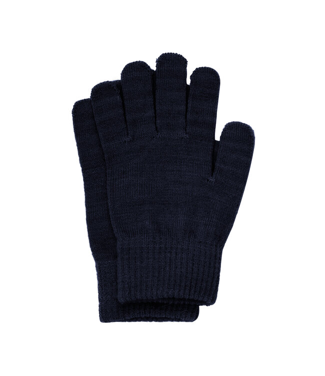 Minymo 3 er Pack Fingerhandschuhe Wollmix parisian nigh gestreiftt