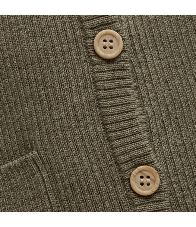 CeLaVi Strickanzug Merinowolle dusky green