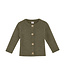 CeLaVi Strickjacke Merinowolle dusky green
