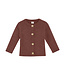 CeLaVi Strickjacke Merinowolle marron