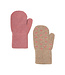 CeLaVi 2 er Pack Fäustlinge Wollmix brick dust